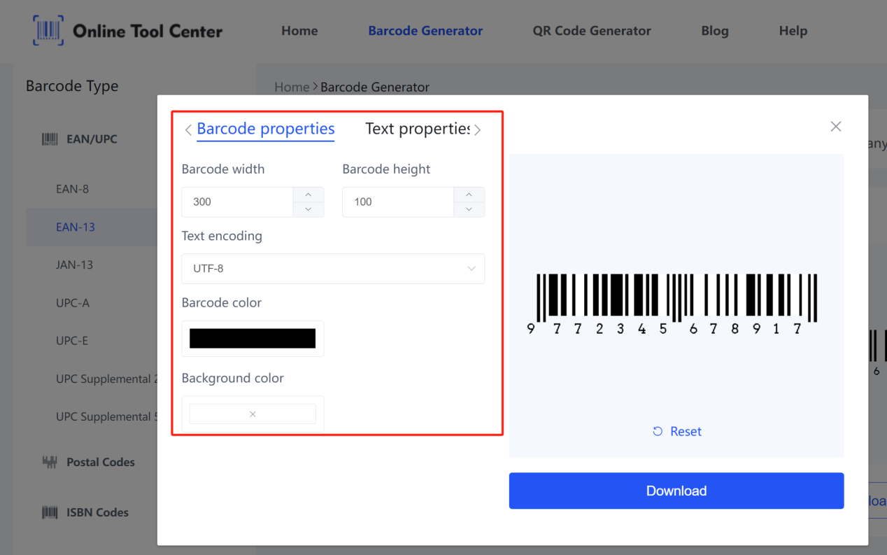 krantenbarcode instellen.png