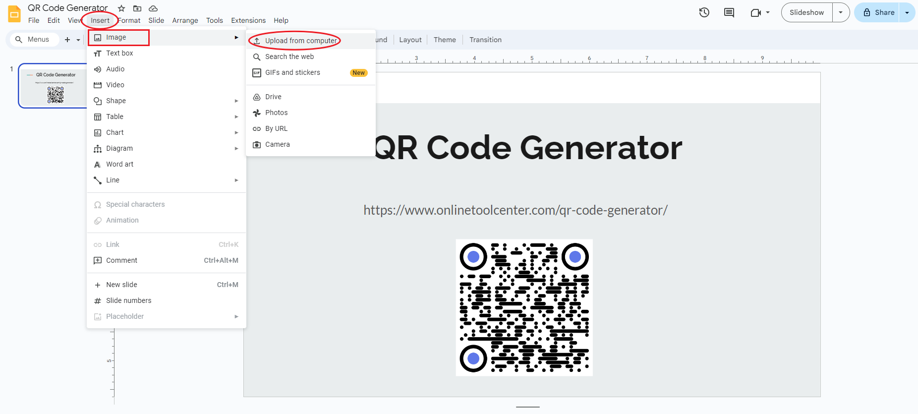 qr code invoegen in powerpoint.png