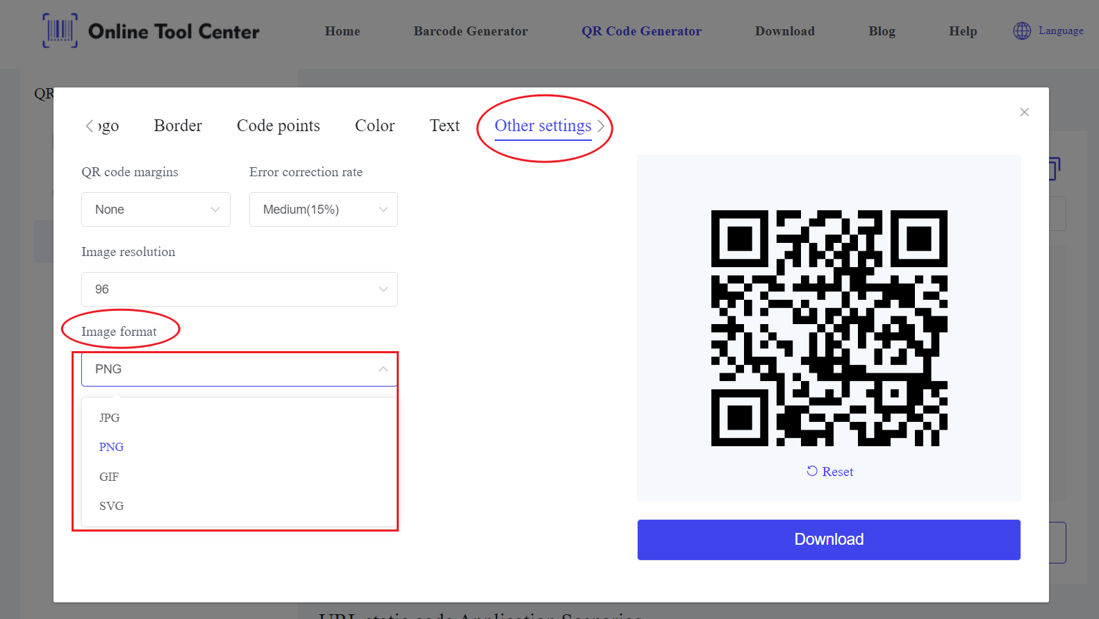 Een QR code generator ondersteunt meerdere formaten.png