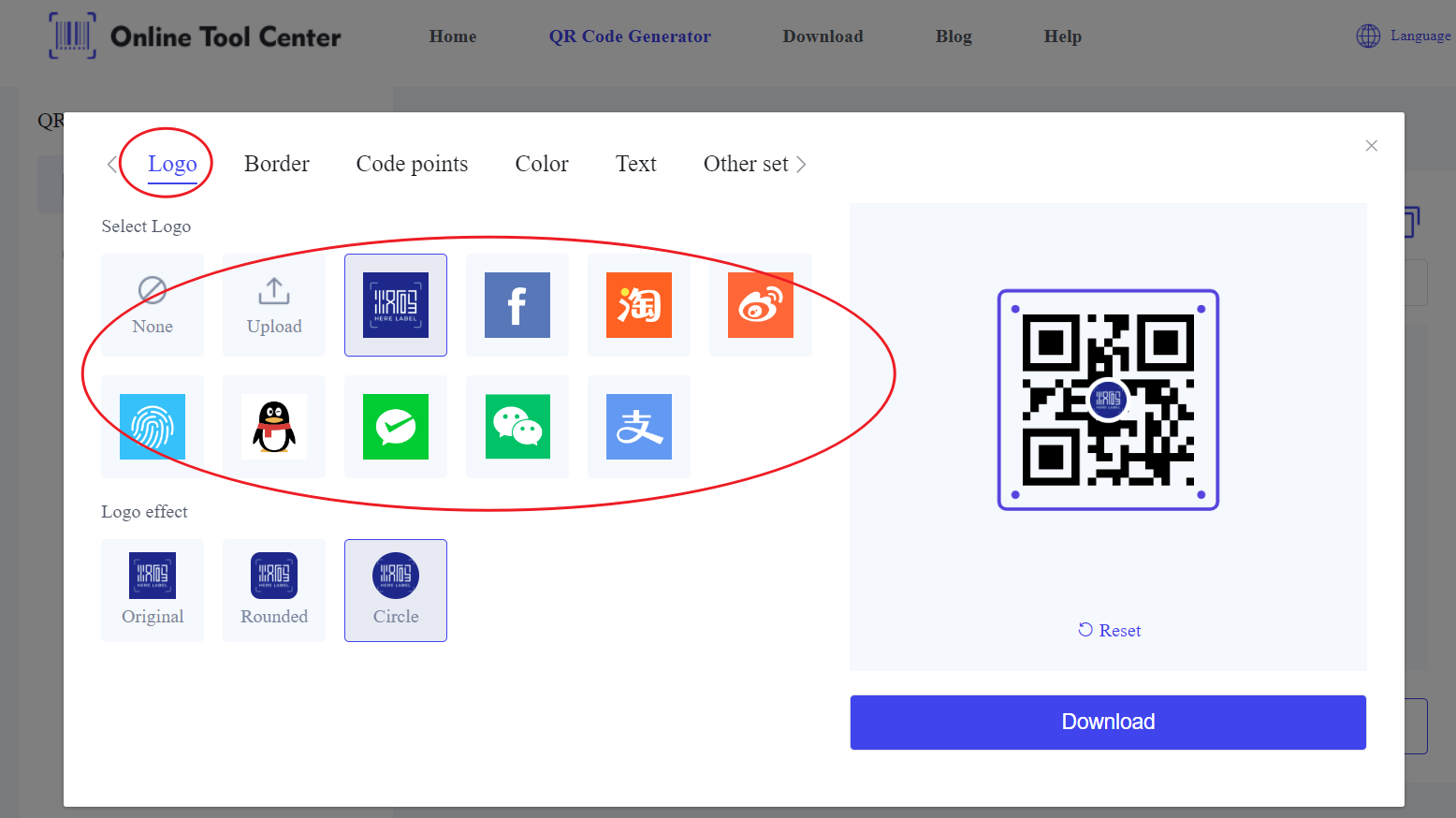 QR Code generator met Logo.png