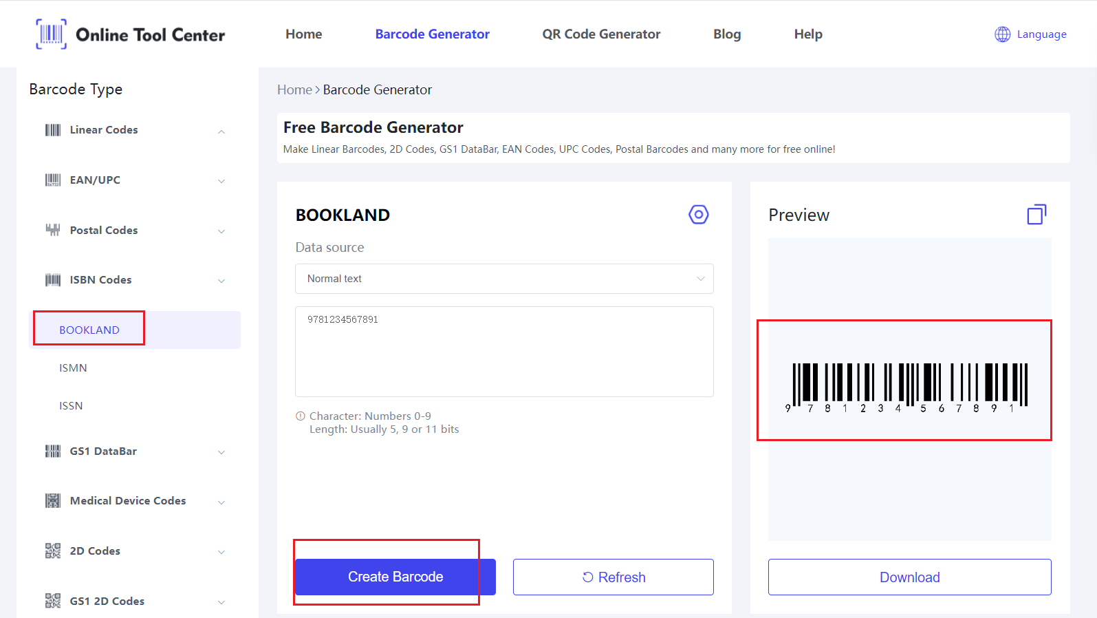 Gratis online Bookland EAN barcode generator.png