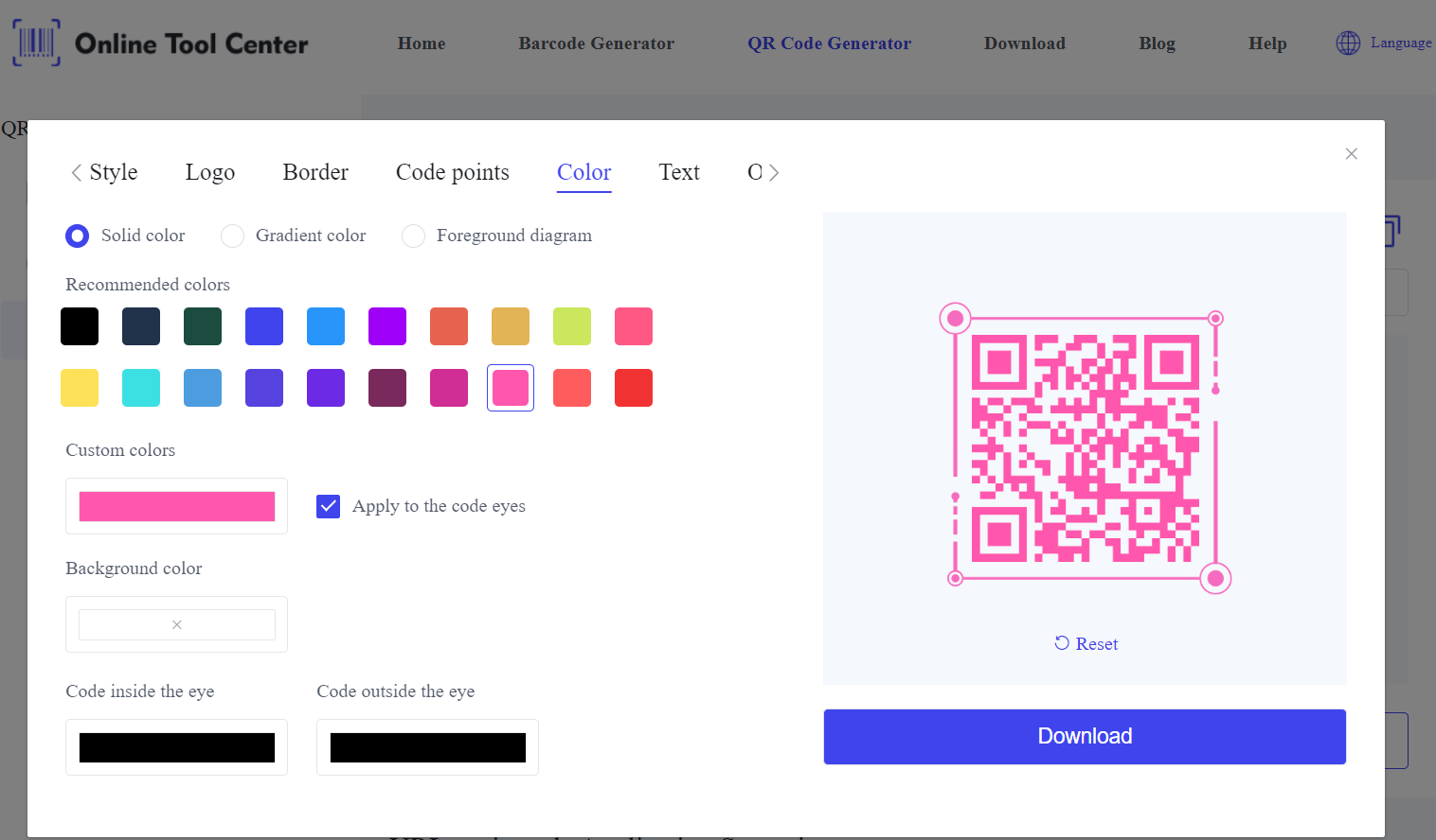 Roze qr code generator.png