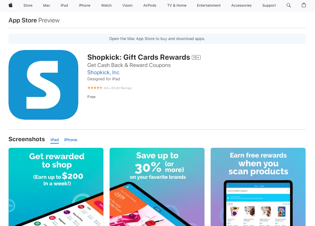 Shopkick van APP store.png