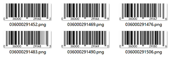 bulk genereren upc een