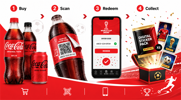 scan and redeem Coca Cola FIFA 2026 Code Coca Cola FIFA 2026 Code scannen en inwisselen