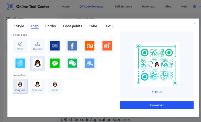 verfraaien qr code