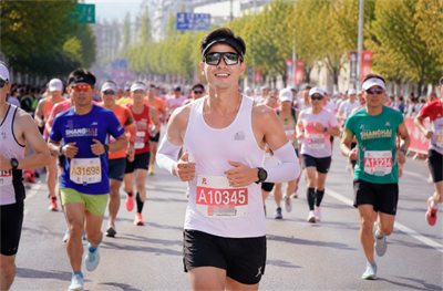Marathon race Marathon wedstrijd
