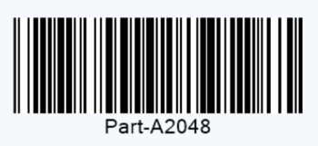 code 128 voorbeeld